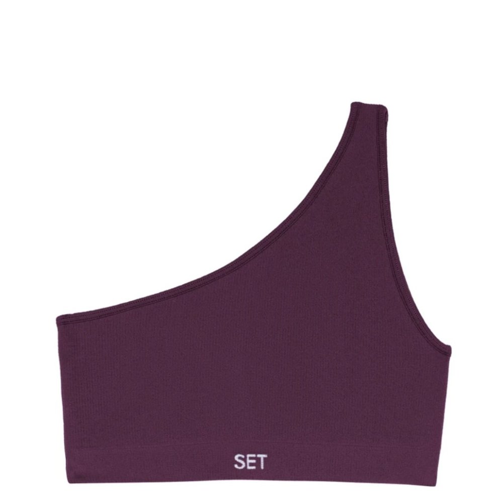 Set Active SCULPTFLEX RIBBED ONE SHOULDER - FIG